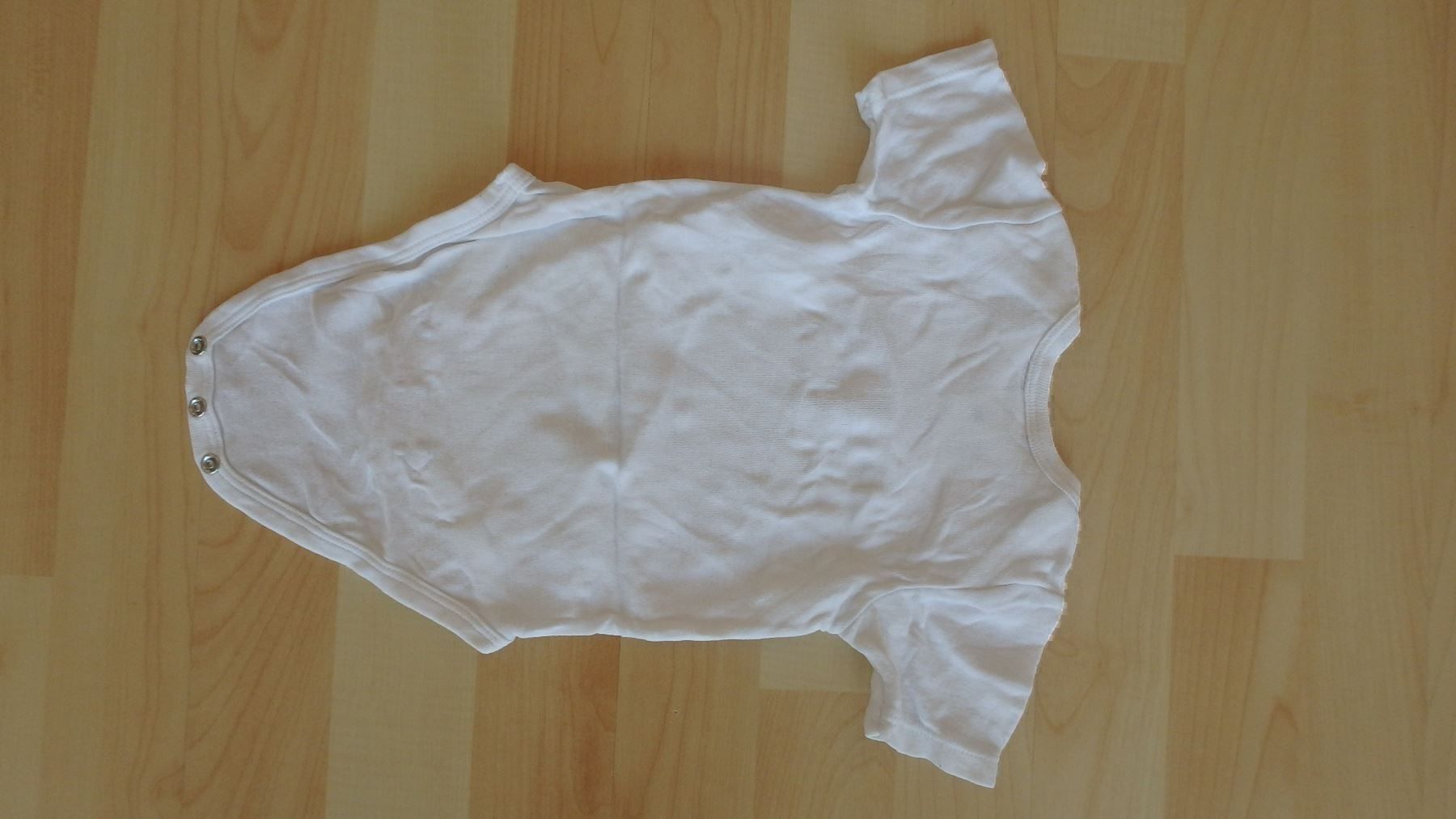Biancheria intima: weisses Kurzarmbody Gr 62 – Usato da Riehen venduto da India13 1