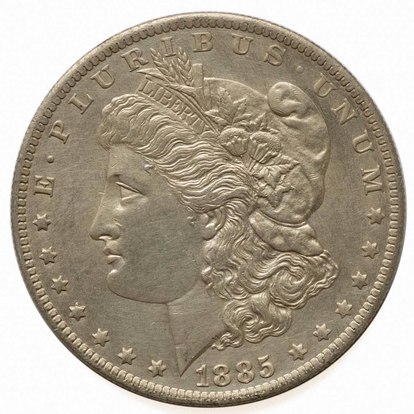 Tutti le monete: USA 1 Morgan Dollar 1885 O Silber – Usato da Rotkreuz venduto da num_6343
