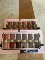 Lot de 12 rouges à lèvres Kiss Pretty 4D Matte Lipstick