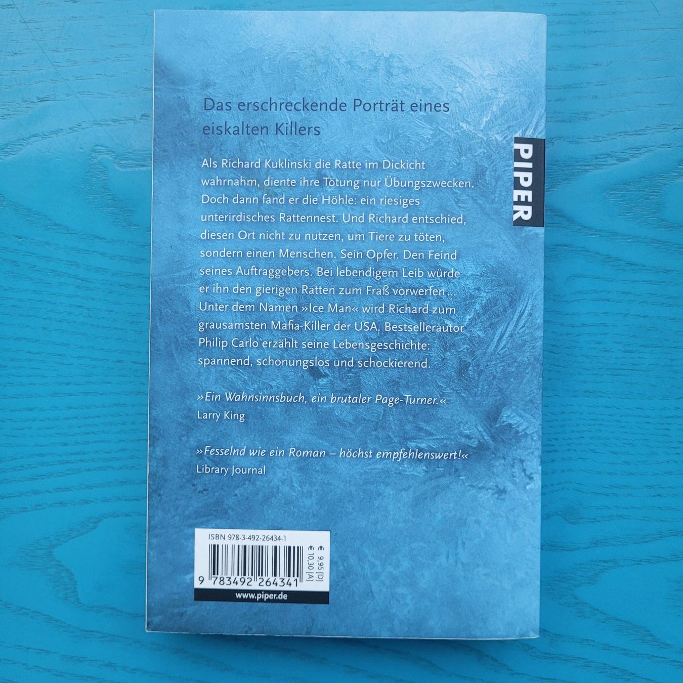 Bücher: Philip Carlo- Ice Man – Gebraucht aus SCHÜBELBACH von CoKaHa 1
