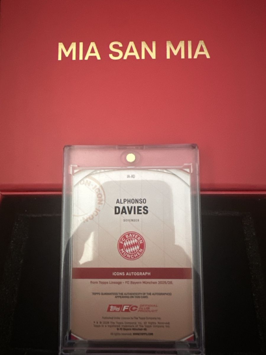 Topps Carte collezionabili: Alphonso Davies Topps Lineage On Card Auto 6/6 – Nuovo (secondo la descrizione) da Frauenfeld venduto da aie_29gk 1
