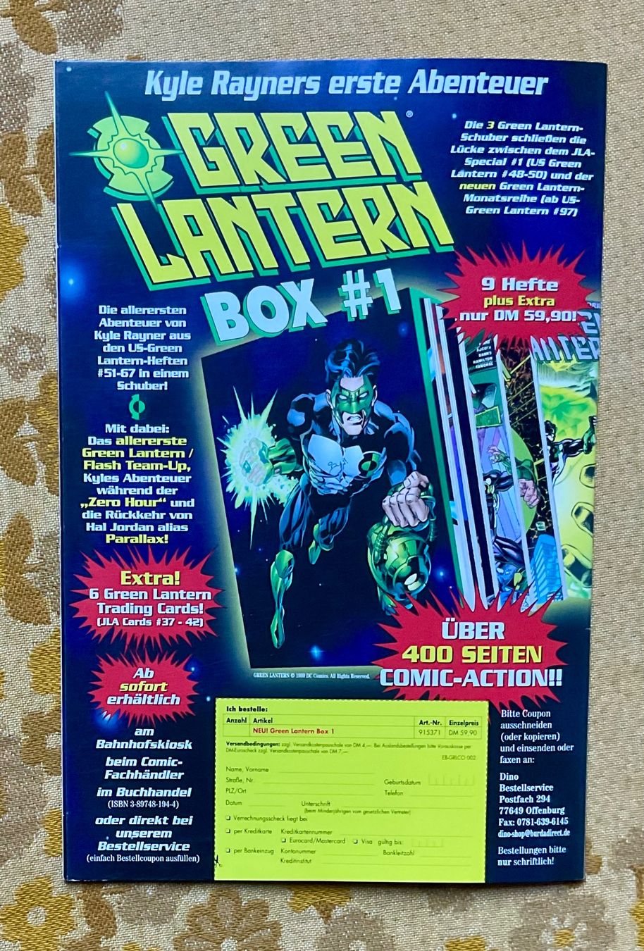 : Green Lantern Heft Nr 2 von 1999 – Nuovo (secondo la descrizione) da Endingen venduto da nathan05 9