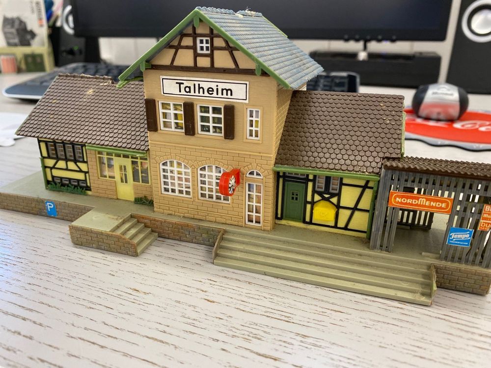 Maquette Train Faller 105 – Gare De Talheim (Soissons) HO, Assemblée