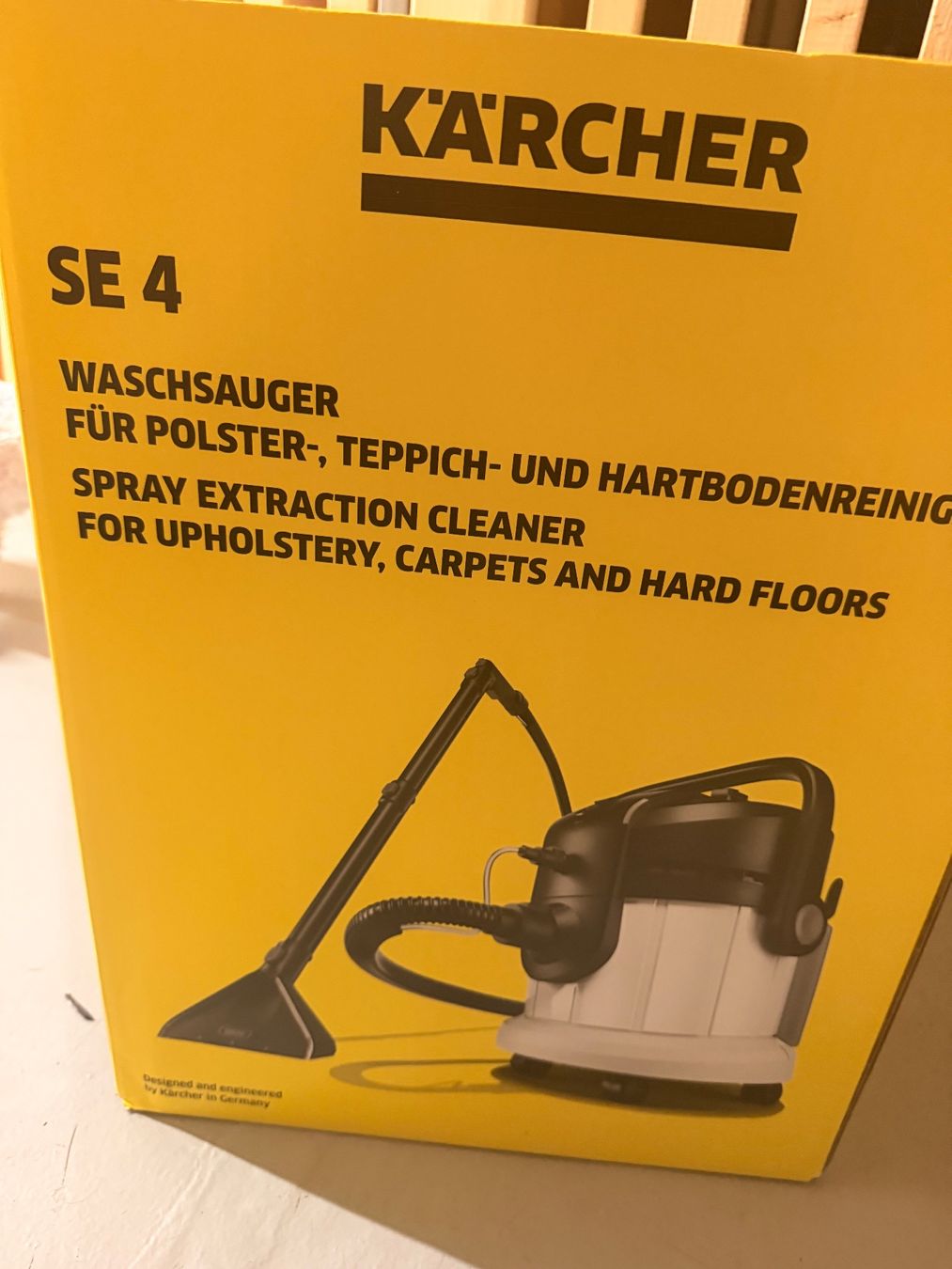Staubsauger & Zubehör: Kärcher SE 4 Spray Extraction Cleaner tapis – Neu (gemäss Beschreibung) aus La Tour de Peilz von Caly21
