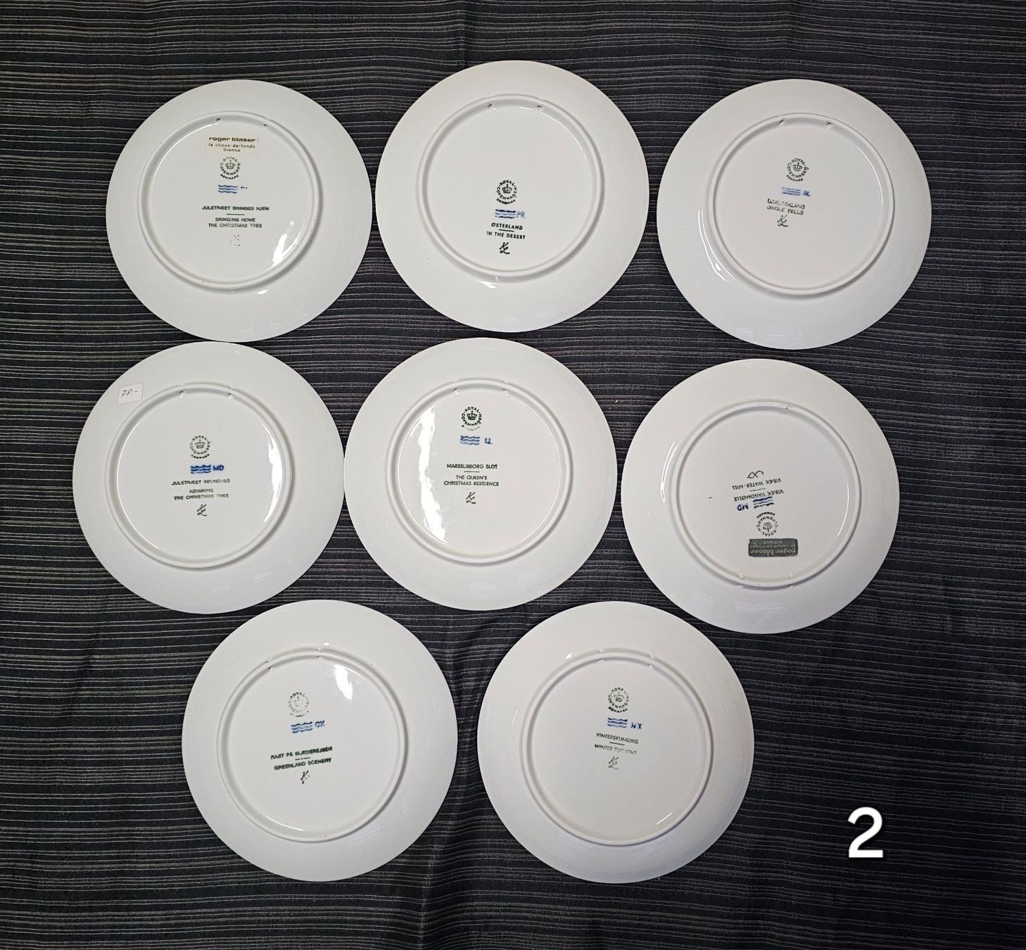 Assiettes: ROJAL COPENGAGEN TELLER  8 STÜCK – D'occasion à Schönenwerd par Sneki55 1