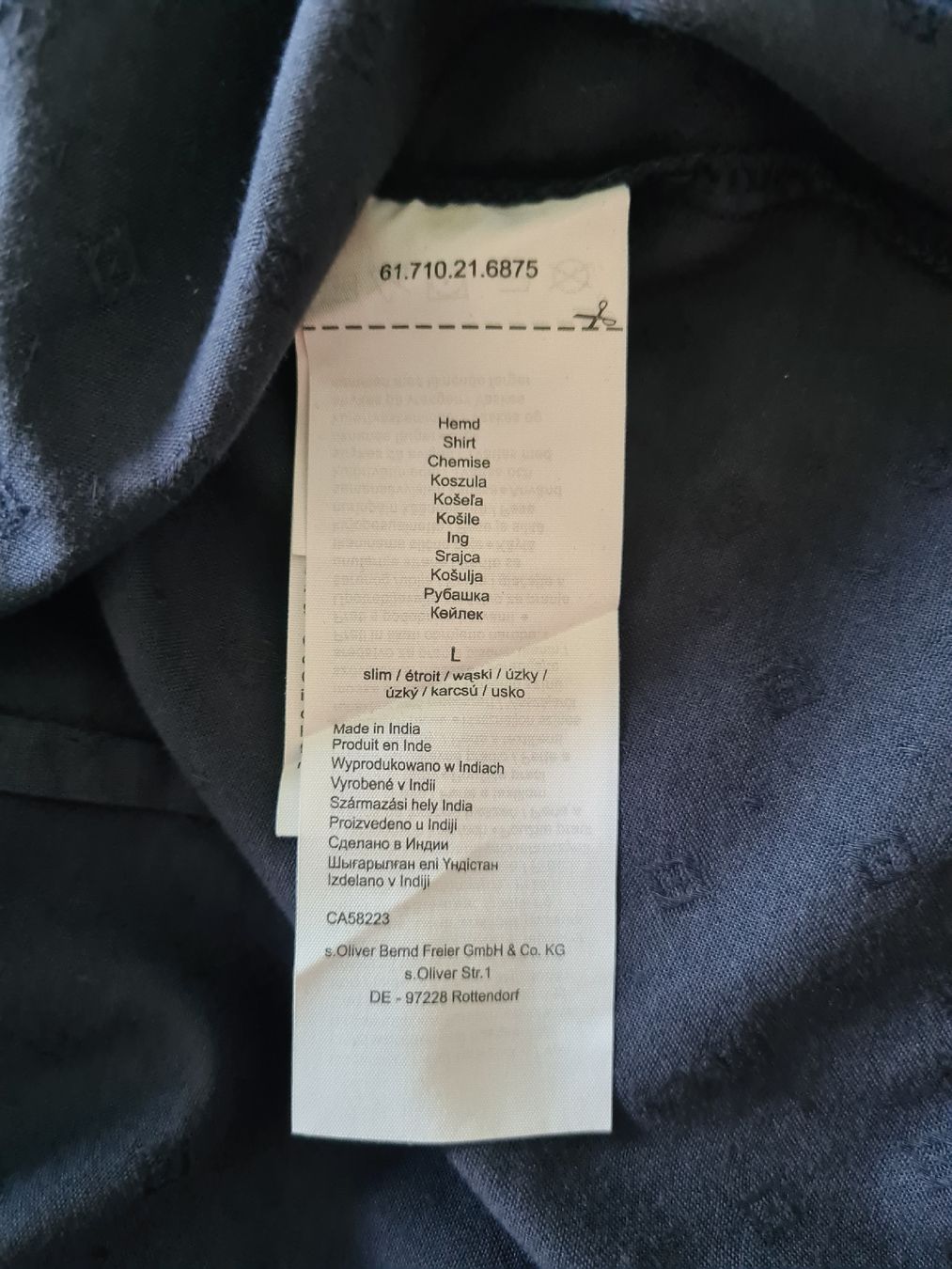 S.Oliver Camicie, T-shirt & Polo: S.Oliver Hemd, Grösse L(164), Baumwolle, Top! – Usato da Winterthur venduto da Jana1701 4
