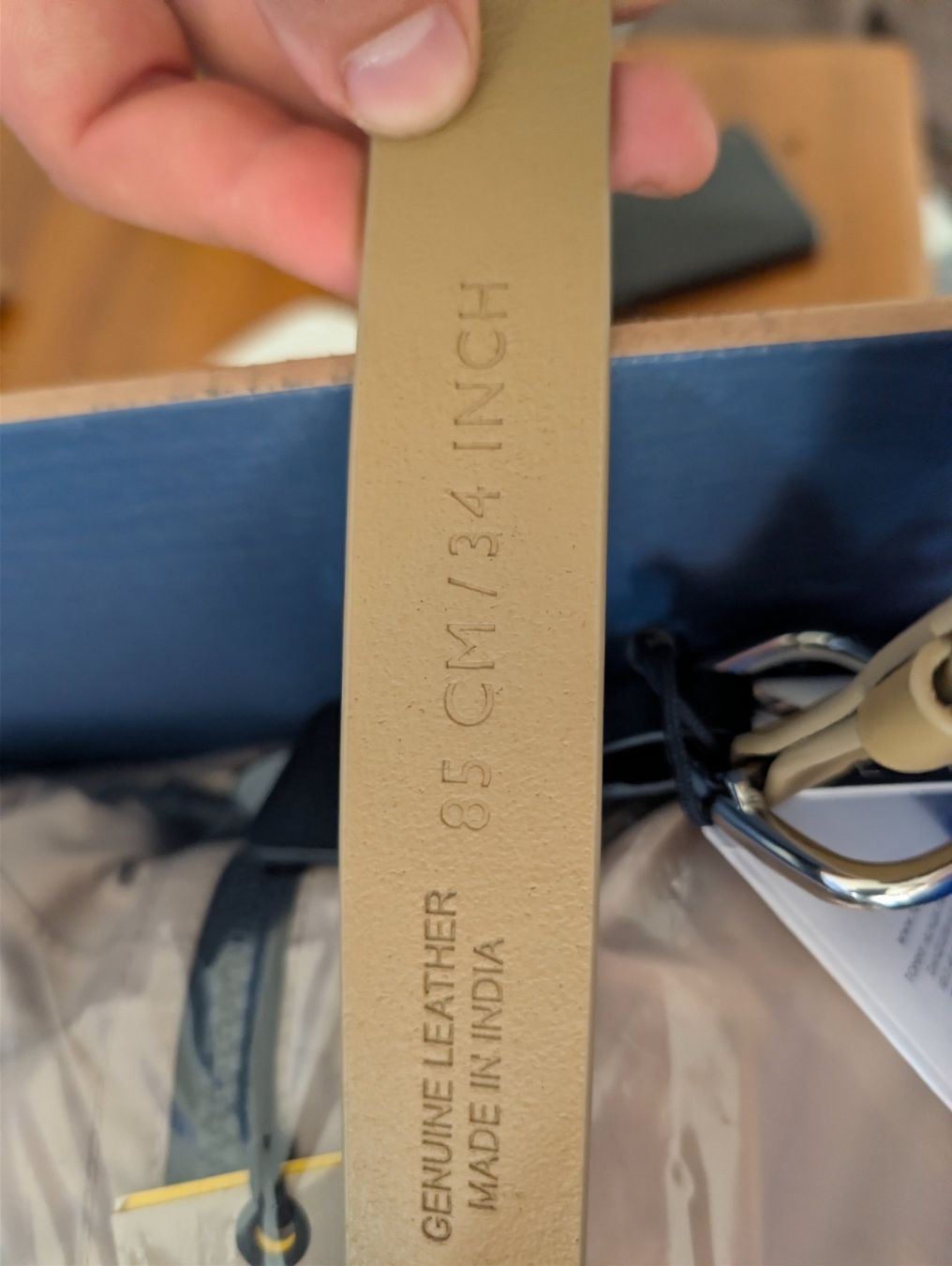 Tommy Hilfiger Ceintures: Gürtel 85cm Echt leder – Neuf (Voir description) à Altstätten SG par Mariapestozza 4