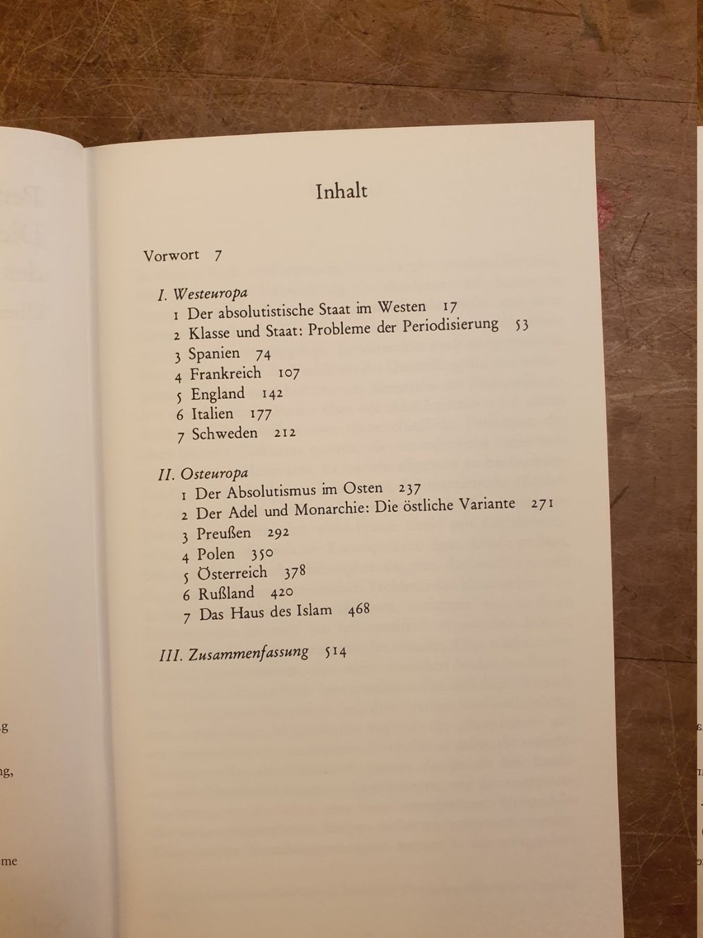 Libri: Die entstehung des absolutistischen Staates - Perry Aderson – Usato da Zürich venduto da loosebone 4