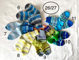 handgestrickte Socken, 26/27