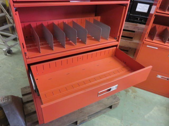 Armadi: W01 grosser Schubladenstock, Top, Orange – Usato da Necker venduto da liq24 3