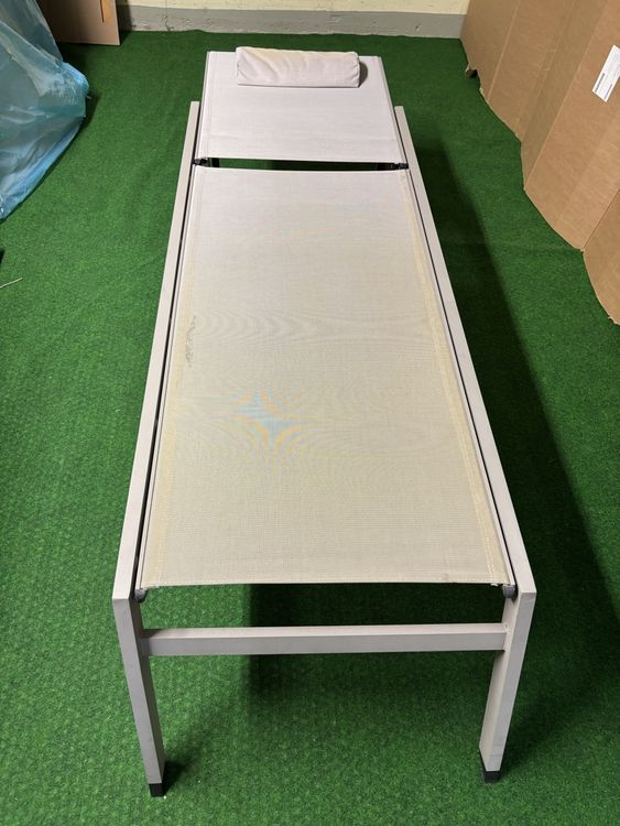 Pfister Chaises longues: Liegestuhl Aluminium – D'occasion à Zug par Deks 1