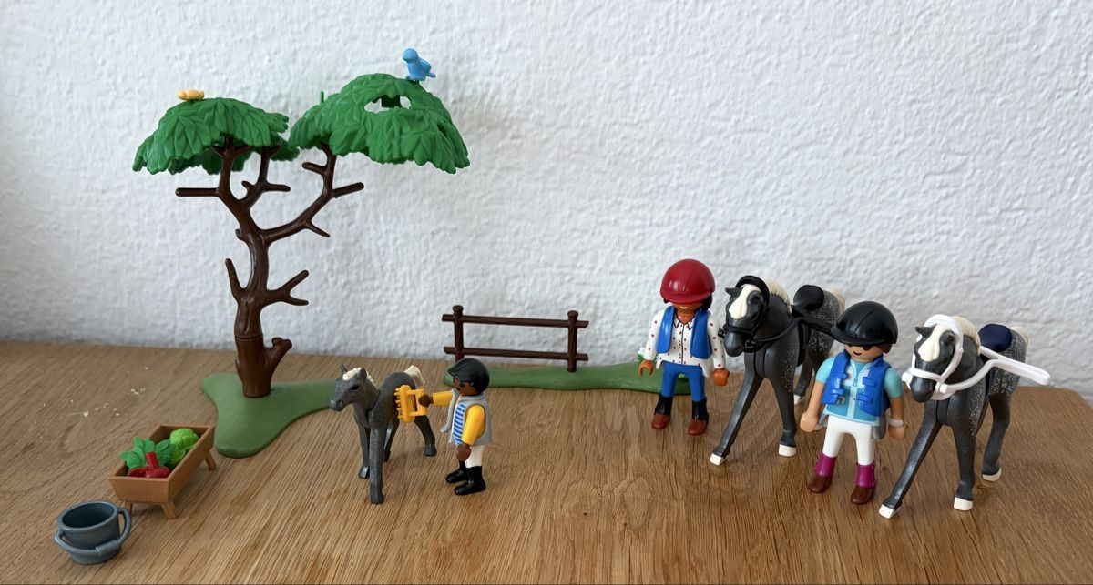 Playmobil Jouets: Playmobil Set - Pferde mit Reitern – D'occasion à Urdorf par silu_80