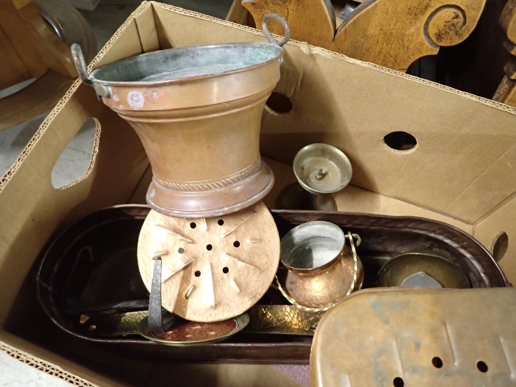 Tutte le decorazioni: LOT Messing / Kupfer Teile ca. 6 Kg. – Usato da Wallisellen venduto da Mf1000 3