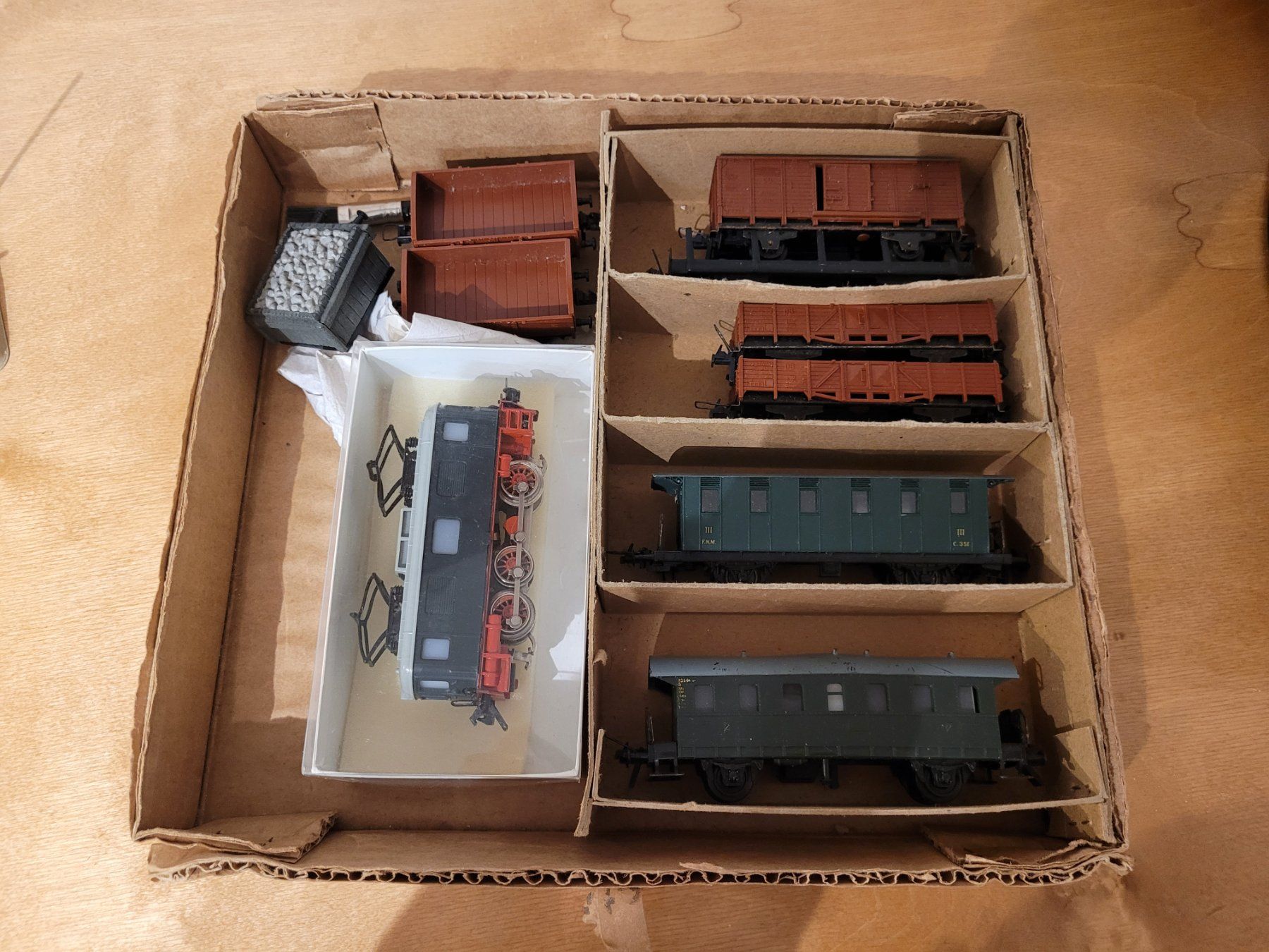 Modellini di ferrovie: Modelleinsenbahn Trix Eisenbahn Retro Spielzeugbahn – Usato da Maur venduto da -vanessa- 5
