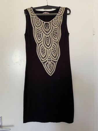 Kleid fur cocktail chic