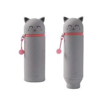Astucci : NEW Trousse en silicone Cat Gris – Nuovo e nell'imballaggio originale da Châtelaine venduto da BONNE_AFFAIRE 1