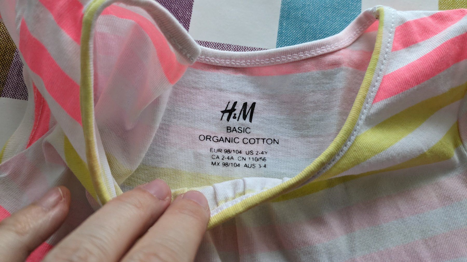 H&M Kleider & Röcke: Süsses buntes Sommerkleid - Gr. 98/104 – Gebraucht aus Staufen von Fleby84 2