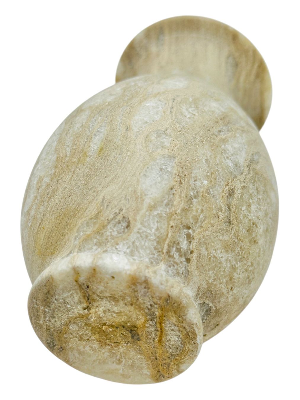 Vasi & Recipienti: Ancien vase en marbre beige – Usato da Morges venduto da vintiques 5