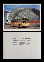Chur Postauto Station Saurer RH580-25 Foto Ausdruck A5