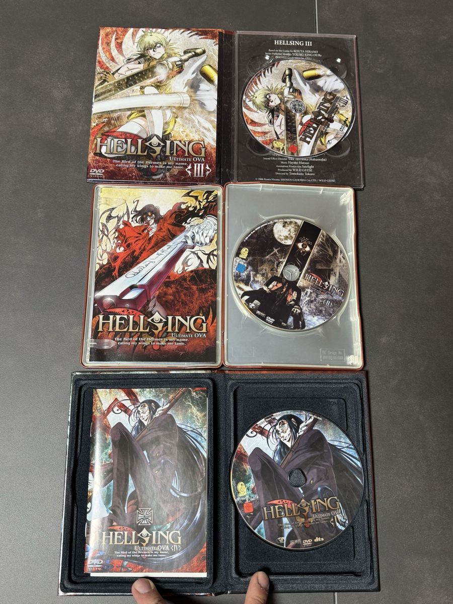 Alle DVDs: Hellsing Ultimate OVA DVDs – Limited Edition Anime – Gebraucht aus Wallbach von ale_db7t 2