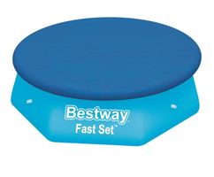 Bestway Flowclear Poolabdeckung Ø280cm blau PE
