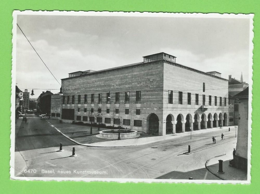Cartoline postali: Basel, neues Kunsthaus – Usato da Zürich venduto da t24_de