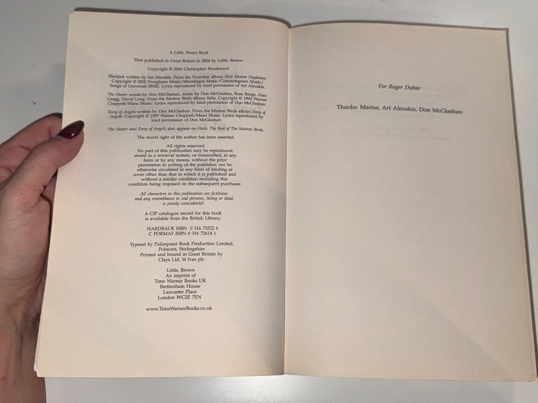 Bücher: NOVEL: Christopher Brookmyre, Be my enemy – Gebraucht aus Grosswangen von English_books 2