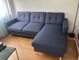 Schlafsofa blau (home24)