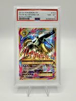 Pokémon M Blastoise EX Turtok XY Evolutions FA PSA 8 102