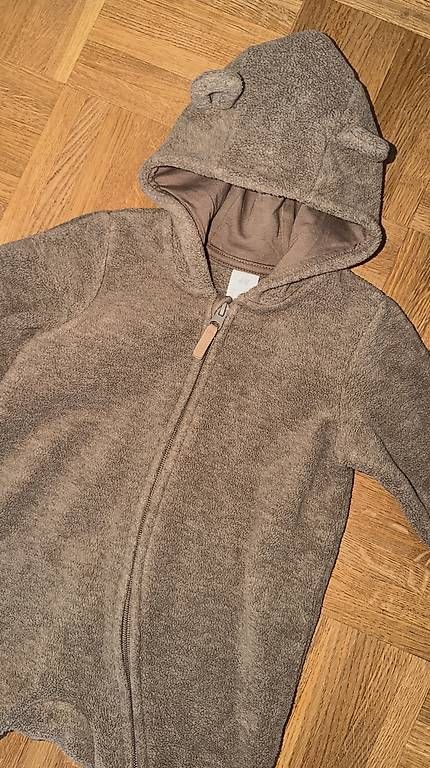 Pagliaccetti: FLEECE-OVERALL MIT KAPUZE Gr.74 – Usato da Dierikon venduto da san_9tc9
