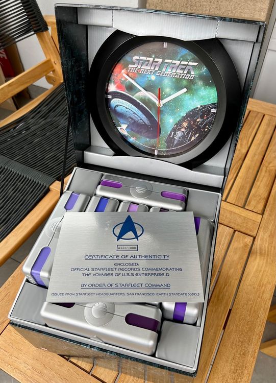 Star Trek The Next Generation Staffel 1-7 - Borg Mega Cube | Kaufen auf ...