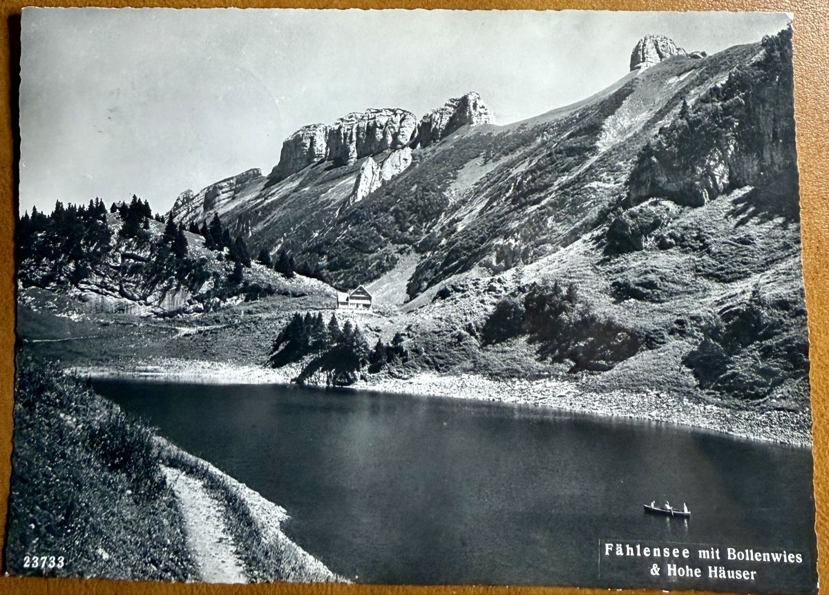 Cartoline postali: FÄLHENSEE - BOLLENWIES 1959 – Usato da Lutry venduto da Ediego