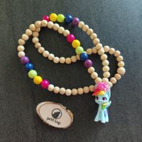 My little Pony Pferde Holzperlenkette, handmade with love💗