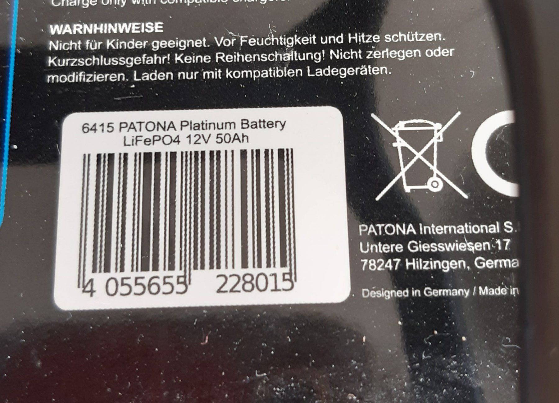 Akkus & Batterien: 12 Volt Lithium Eisenphosphat Akku – Neu (gemäss Beschreibung) aus Oberdorf SO von Beatus55 7