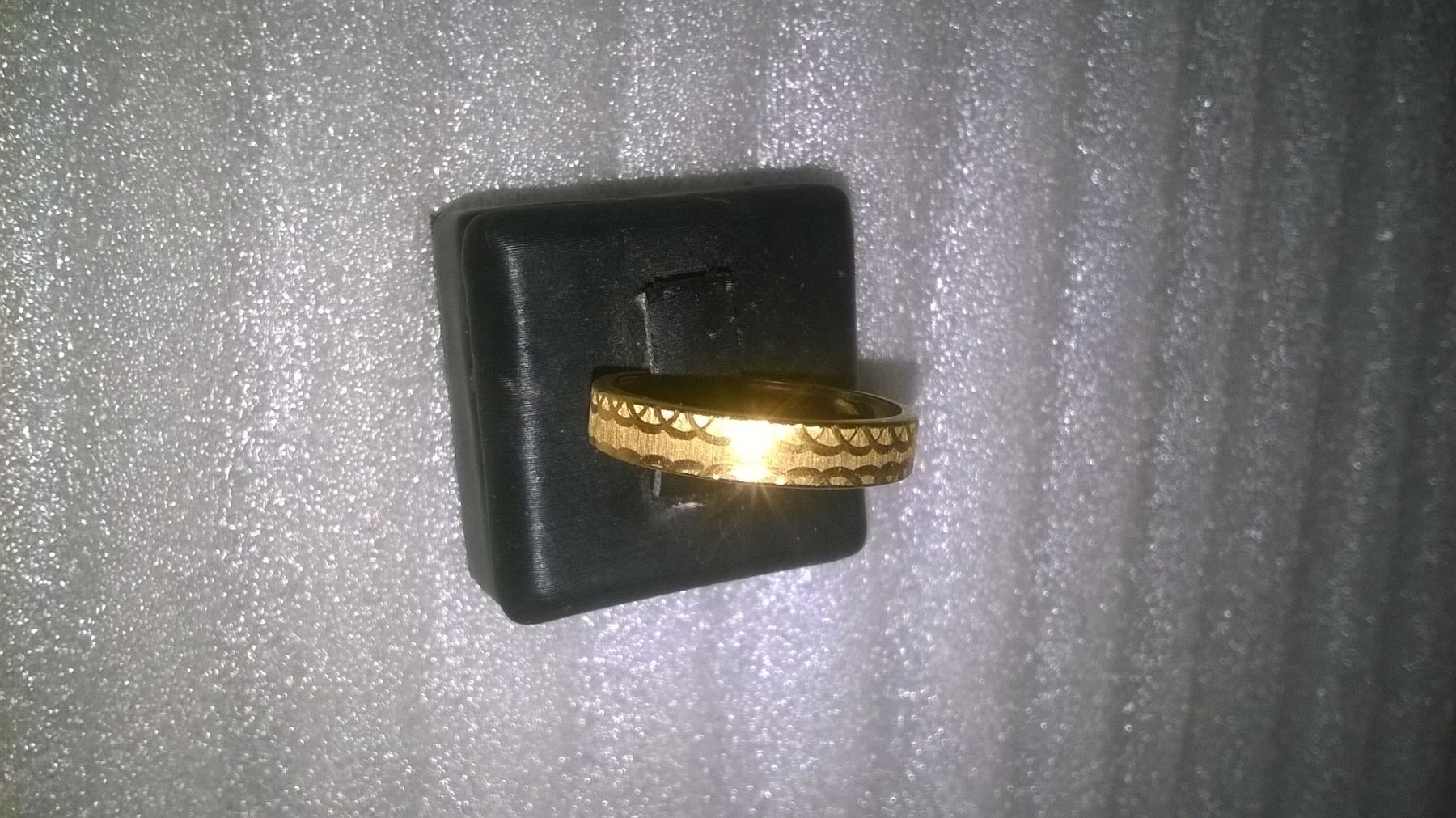 Anelli: RING EDELSTHAL,,,VERGOLDET,,,GLANZIG – Nuovo (secondo la descrizione) da Basel venduto da bijoutrie_4