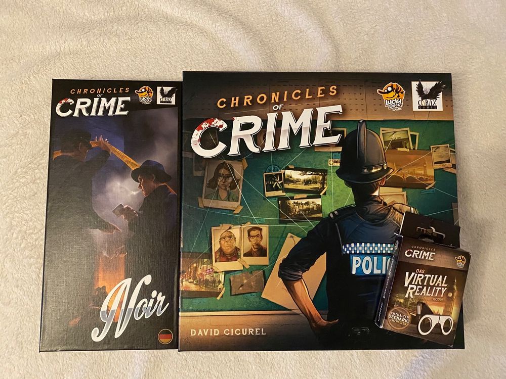Chronicles of Crime + Erweiterung Noir Kaufen auf Ricardo