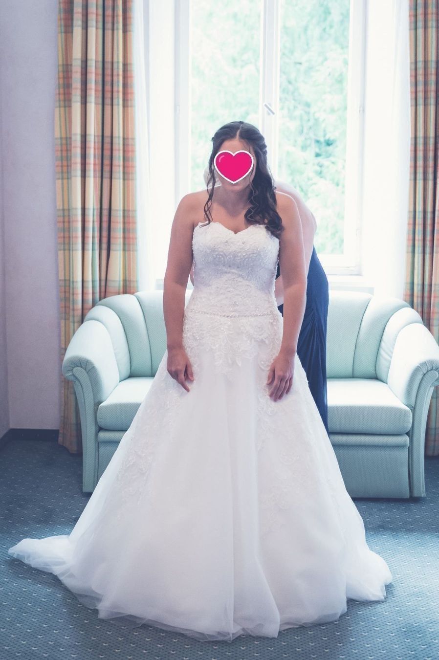 Kleider: Brautkleid mit Reifrock und Schleier – Gebraucht aus Anglikon von Yari05 3