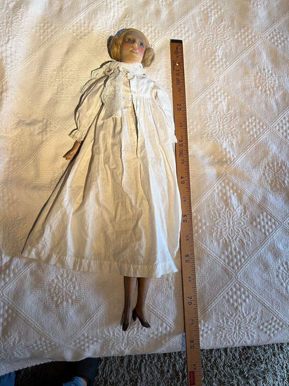 Bambole: Wunderschöne antike Boudoir-Puppe – Usato da Arboldswil venduto da Floehmi66 6