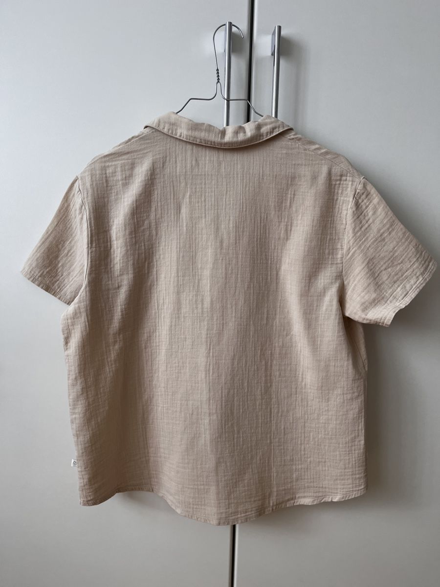 Chemisiers: Calida Hemd kurzarm beige Grösse XS Baumwolle – D'occasion à Zürich par Kleanthy 1
