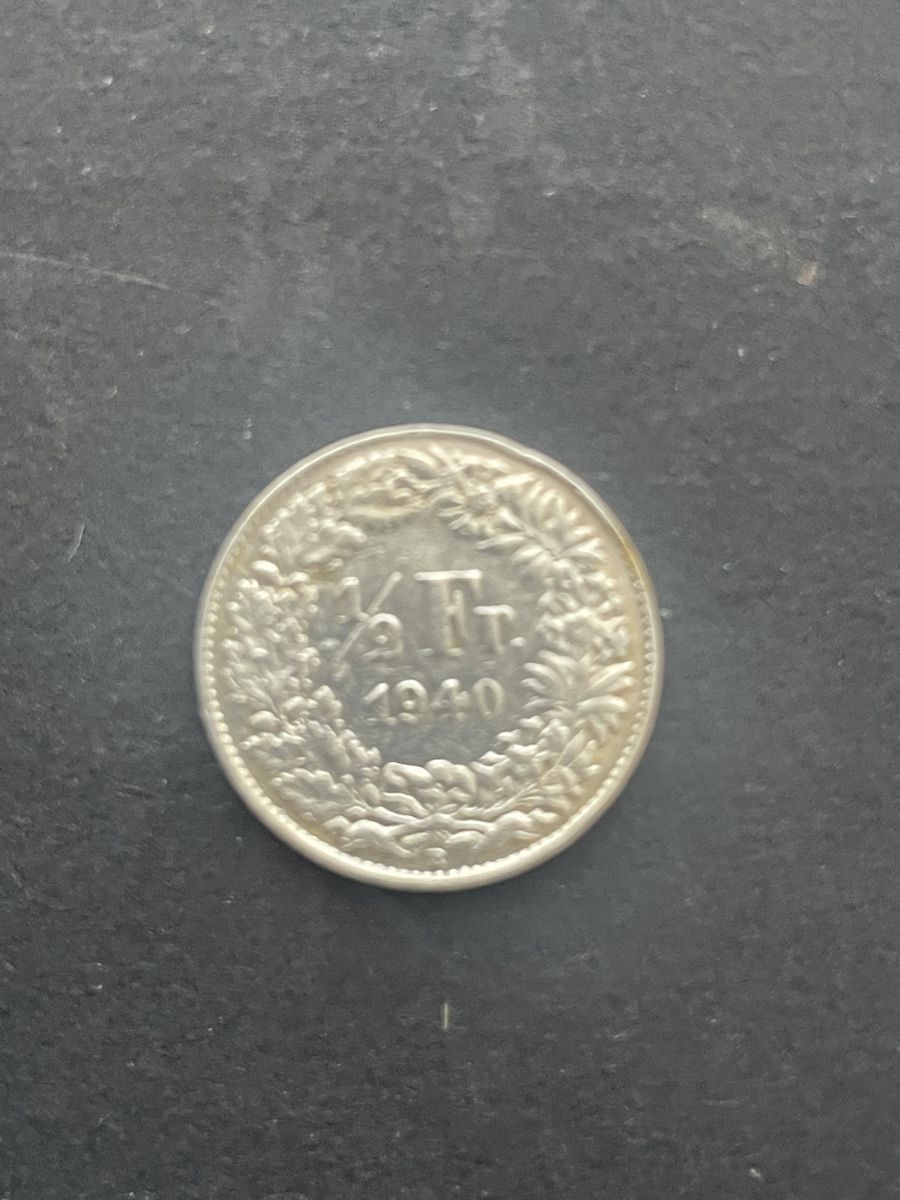 Tutti le monete: -.50 Silber CH Jahr 1940 – Usato da Meierskappel venduto da Hala03 1