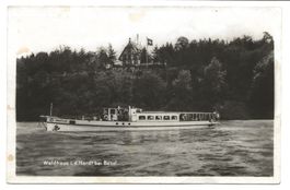 Waldhaus in der Hardt bei Basel - Dampfschiff Rheinfelden
