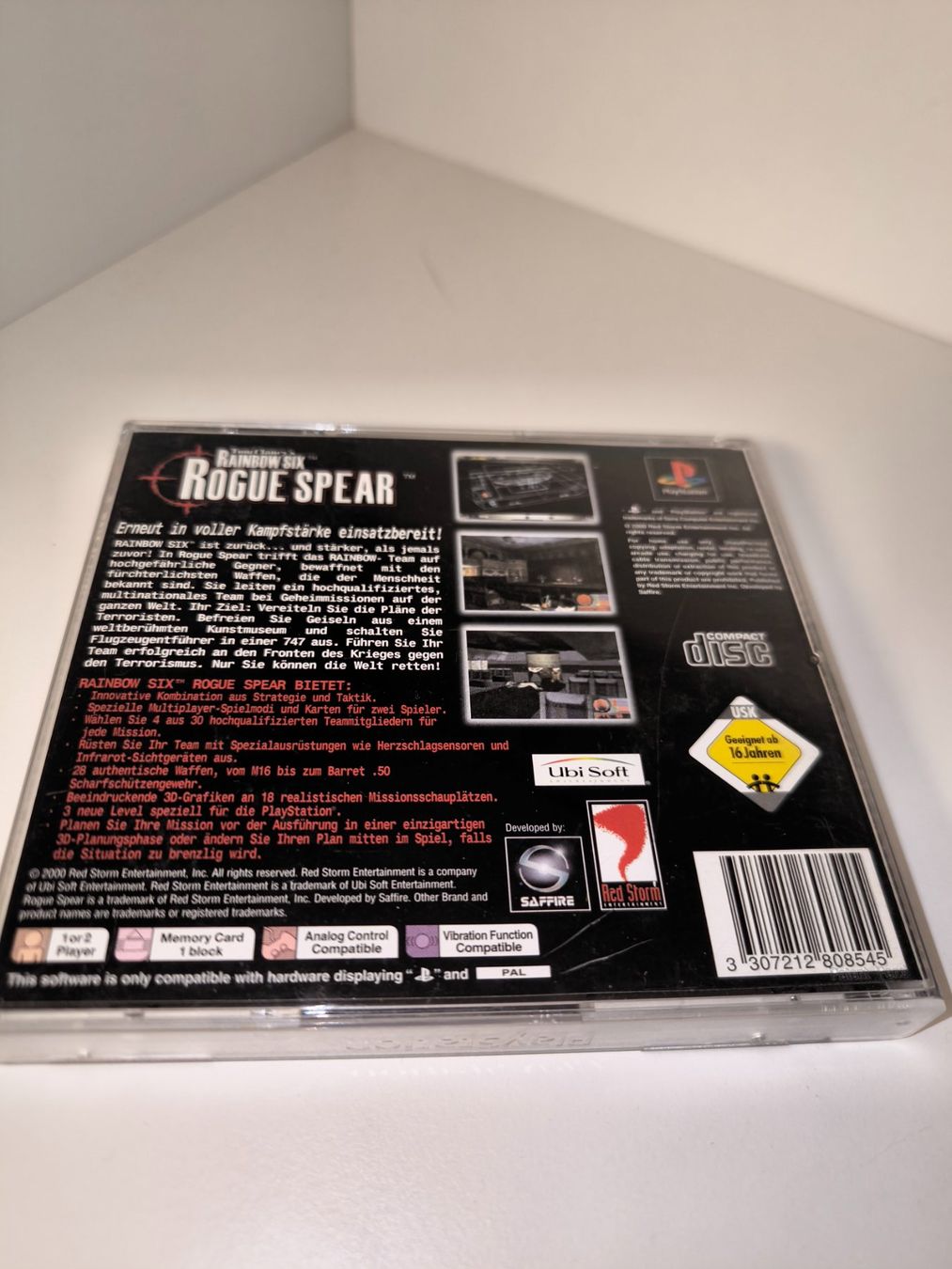 Sony Giochi: Tom Clancy's Rainbow Six Rogue Spear - Playstation 1 – Usato da Dulliken venduto da Sefty 1