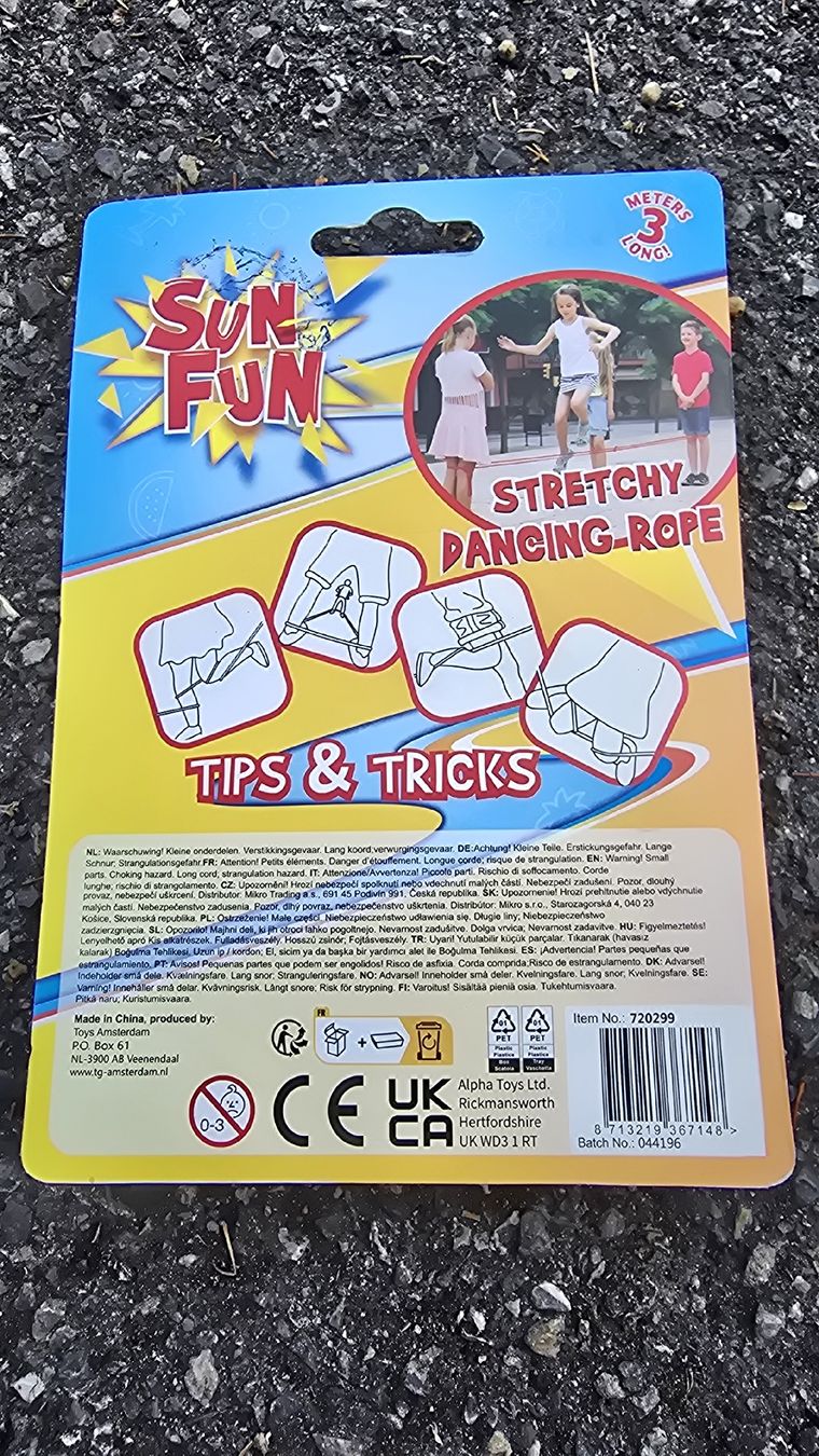 Spielzeuge: Sonnenspass Stretchy Dancing Rope GUMMITWIST – Neu und originalverpackt aus Dussnang von Priska2285 1