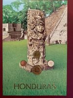 HONDURAS - Set 4 Münzen 1, 5, 10, 20 Cent. (1988-1999) - FDC