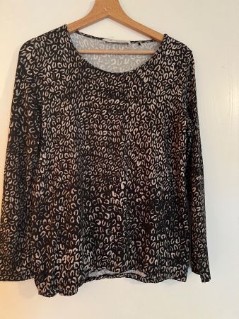Damen Pullover Monari Arm Druckmuster, Grösse M