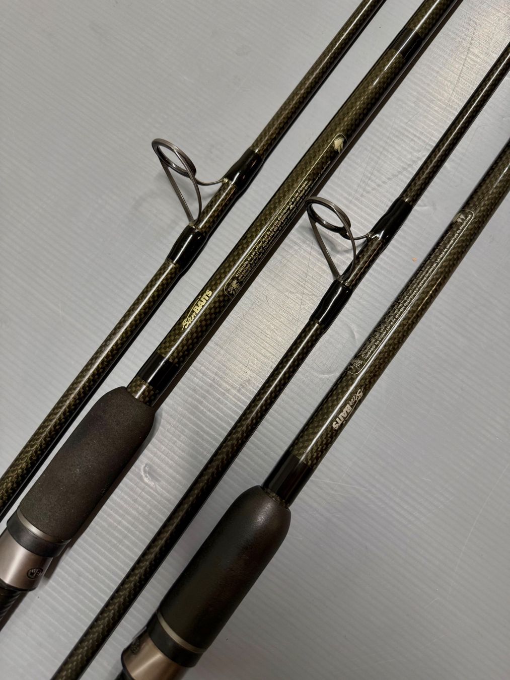 Canne da pesca: 2x Starbaits Lethal Weapon 13ft 3.5lbs Karpfenruten – Usato da Trimbach venduto da duri.. 3