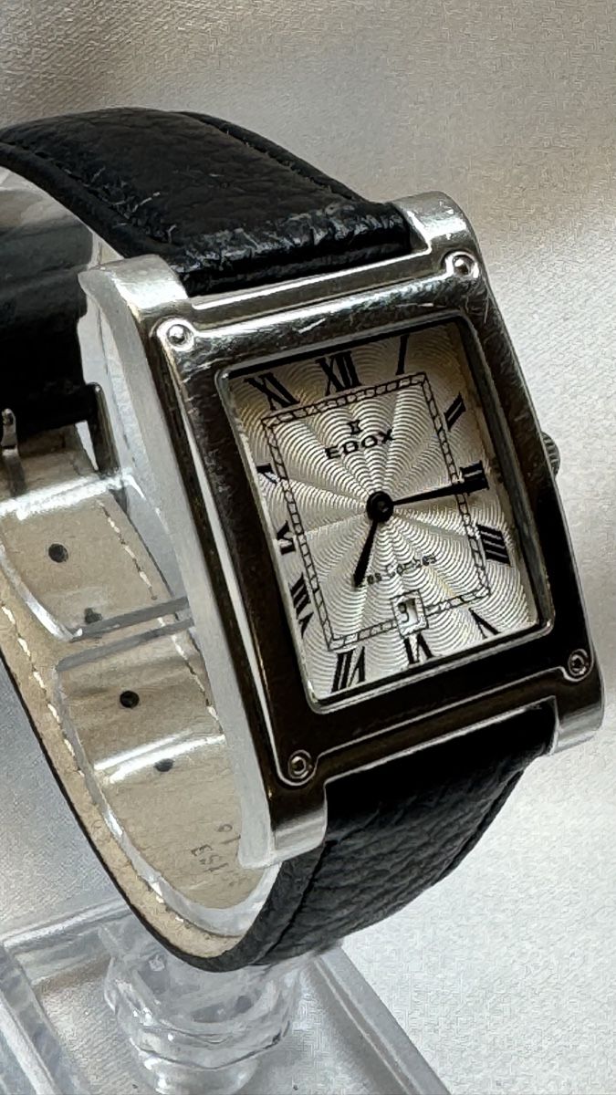 Edox Montres: Edox Les Combes unisex mit Datum Gut erhalten  – D'occasion à Untersiggenthal par TimeandShine 2