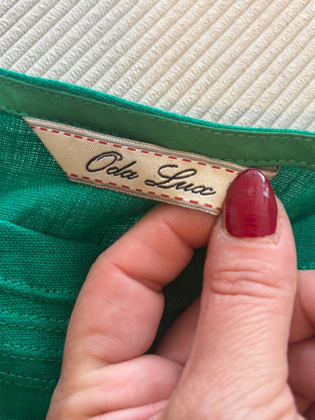 Camicette: Oda Lux Spain Bluse 100% Leinen – Usato da St. Margrethen SG venduto da dijanaO 5