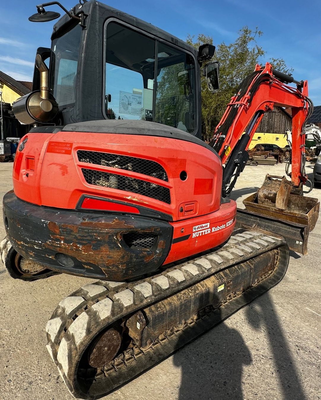 Kubota Bagger: Bagger Hutter Kubota KX057-4 mit Oilquick Nr. 005 – Gebraucht aus Niederbipp von baggerch 1