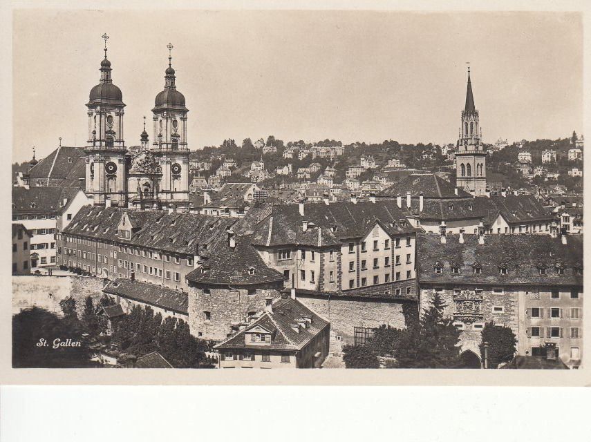 Cartoline postali: St. Gallen 1933 – Usato da Bürglen TG venduto da StampGraf
